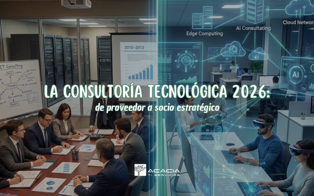 La Consultoría tecnológica 2026: de proveedor a socio estratégico